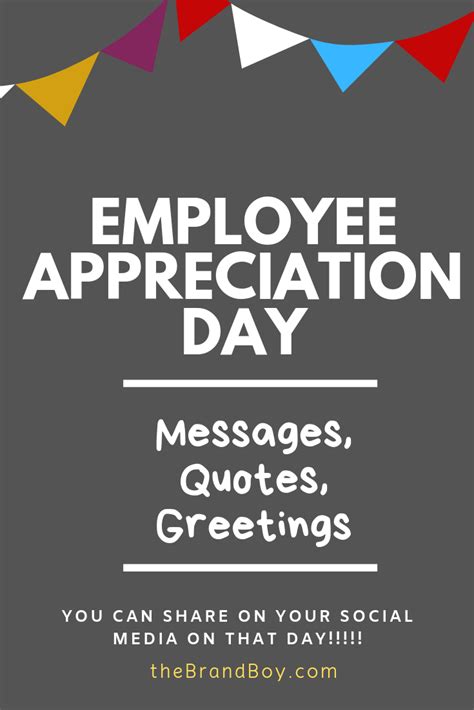 employee appreciation day messages